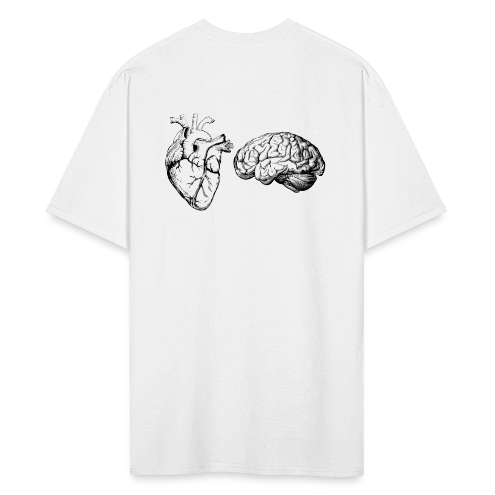 Be Reasonable Oversize T-Shirt - white