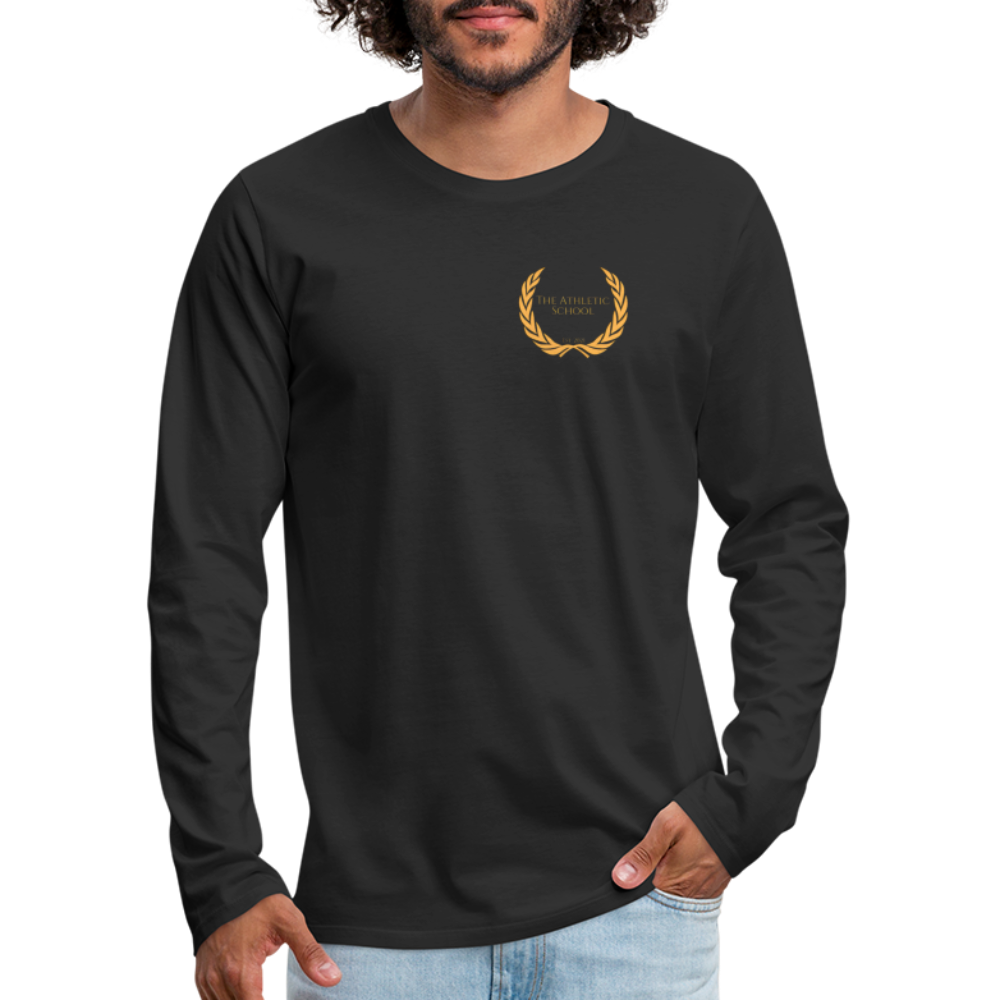 The Athletic School Long Sleeve T-Shirt - black