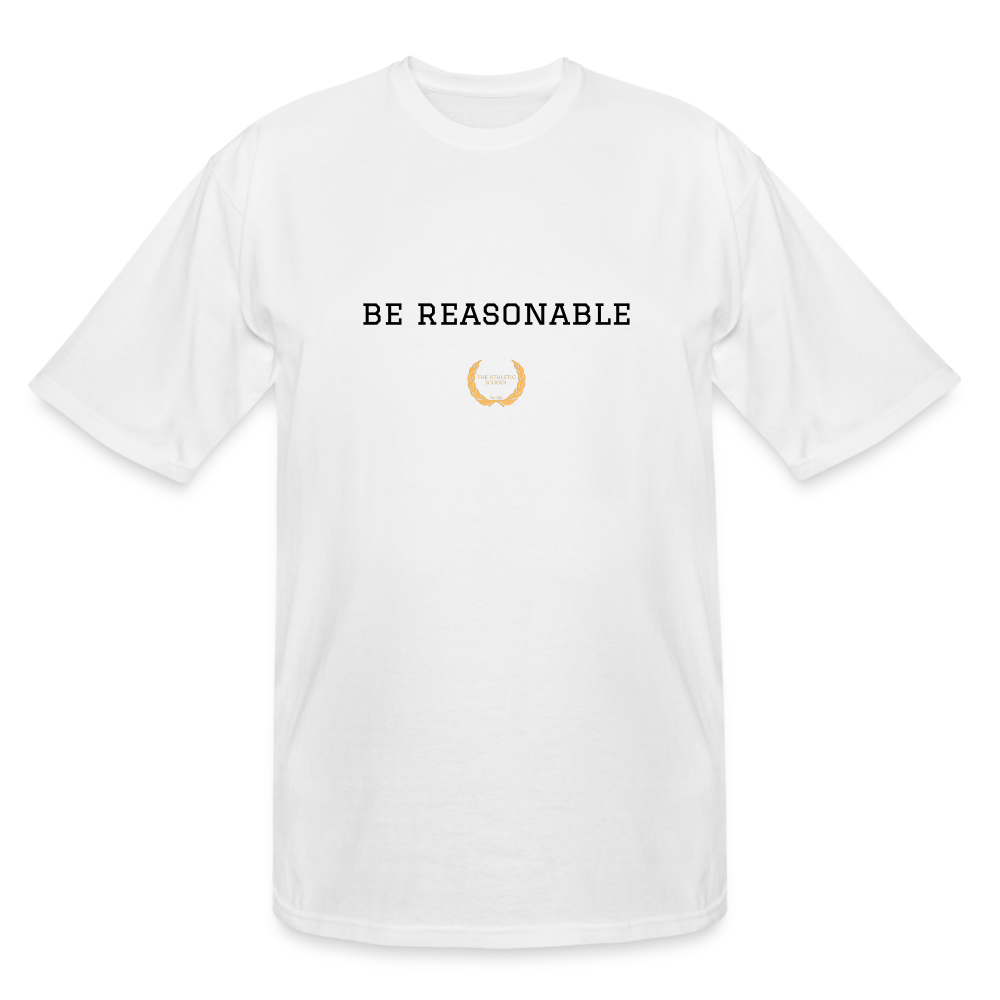 Be Reasonable Oversize T-Shirt - white