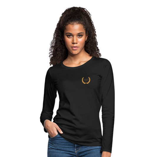 Women's Long Sleeve T-Shirt - black